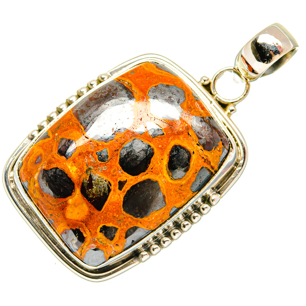 Bauxite Pendants handcrafted by Anasilvercos - PD27313 - Photo 2