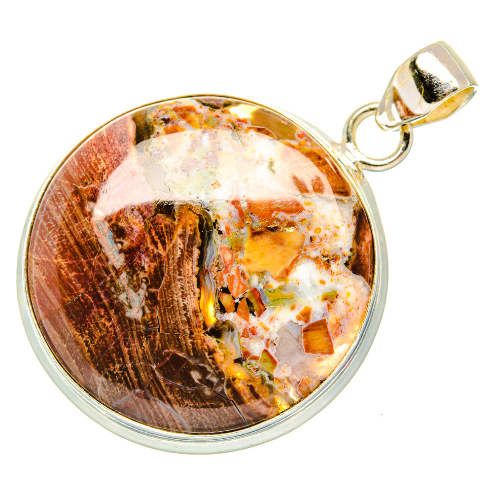 Butterfly Jasper Pendants handcrafted by Anasilvercos - PD27331 - Photo 2