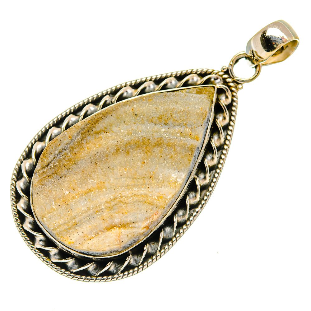 Desert Druzy Pendants handcrafted by Anasilvercos - PD27332 - Photo 2