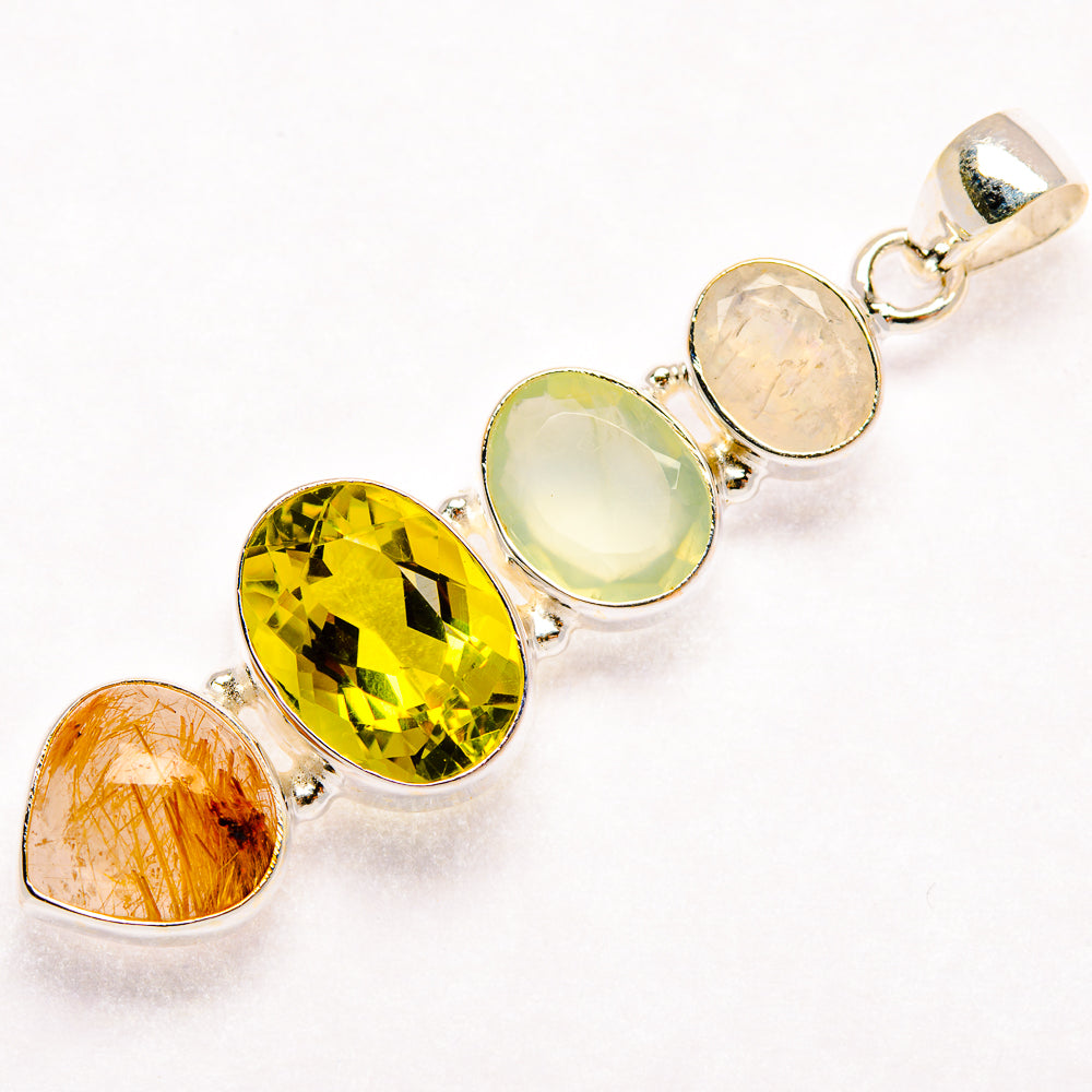Citrine Pendants handcrafted by Anasilvercos - PD27391 - Photo 2