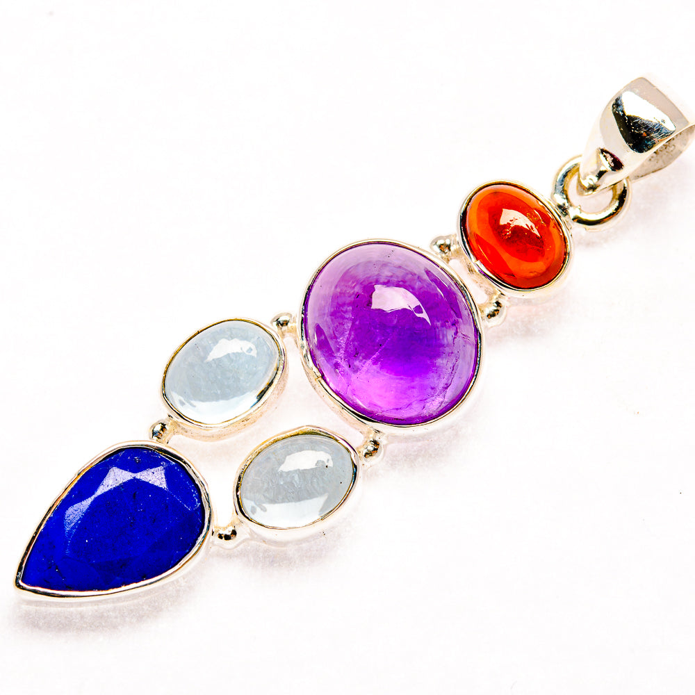 Amethyst Pendants handcrafted by Anasilvercos - PD27413 - Photo 2