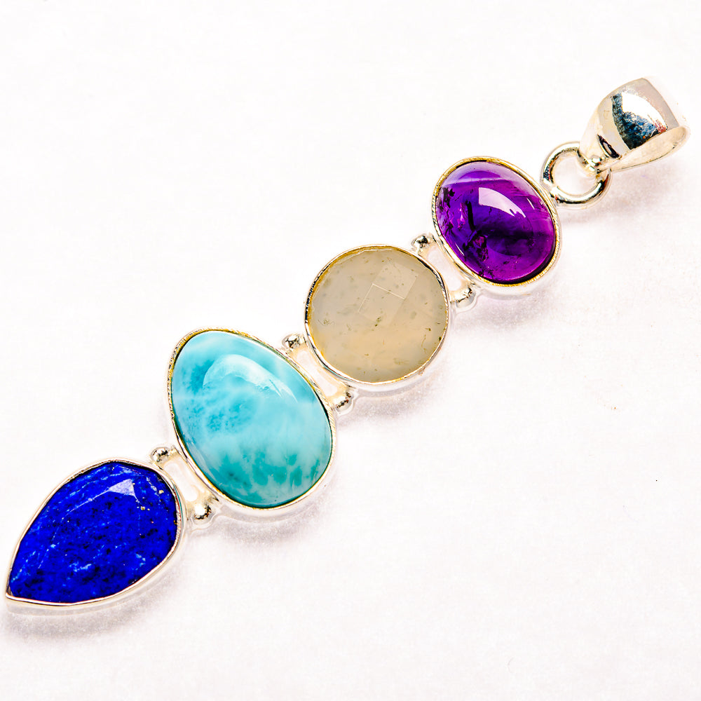 Larimar Pendants handcrafted by Anasilvercos - PD27419 - Photo 2