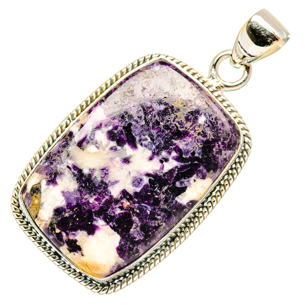 Lepidolite Pendants handcrafted by Anasilvercos - PD27434 - Photo 2