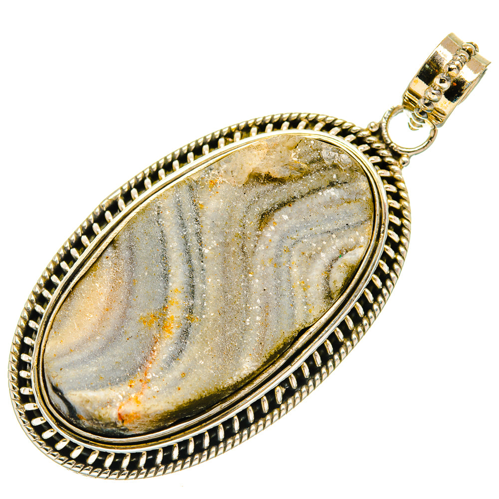 Desert Druzy Pendants handcrafted by Anasilvercos - PD27471 - Photo 2