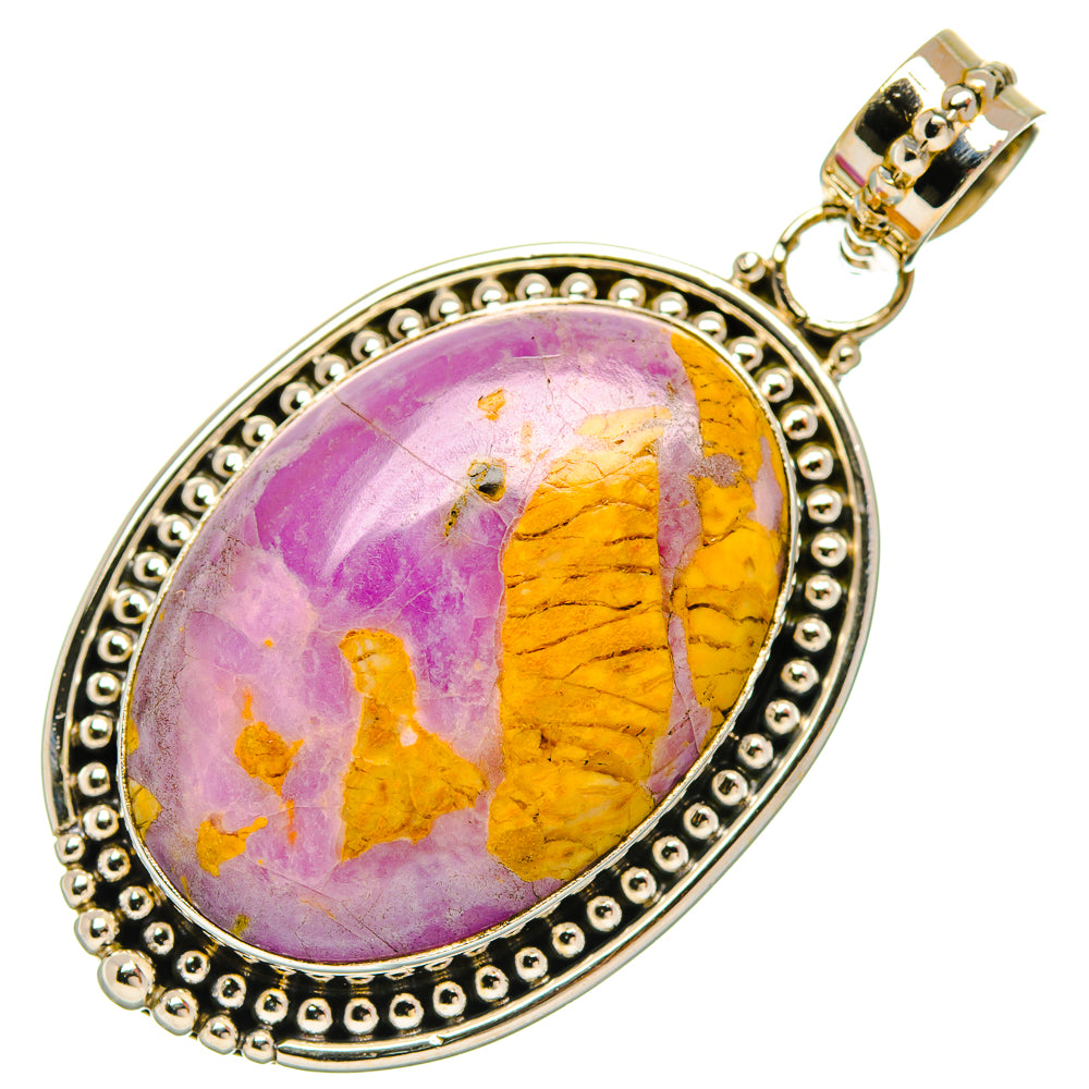 Phosphosiderite Pendants handcrafted by Anasilvercos - PD27480 - Photo 2