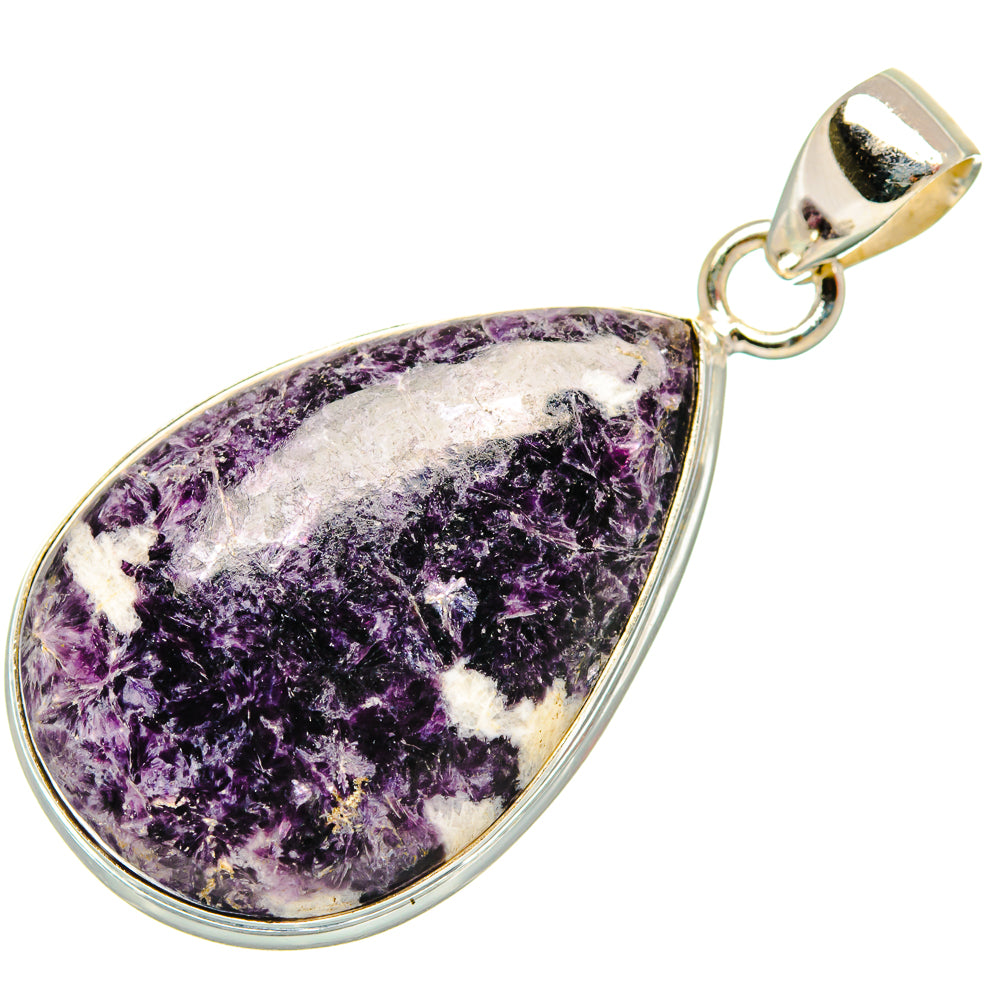 Lepidolite Pendants handcrafted by Anasilvercos - PD27492 - Photo 2