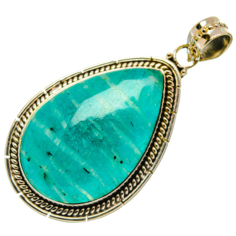 Amazonite Pendants handcrafted by Anasilvercos - PD27500 - Photo 2