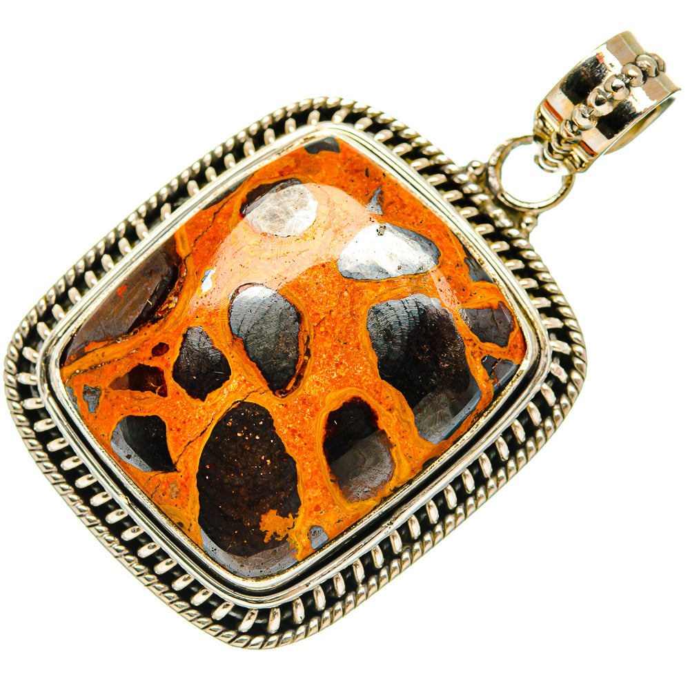 Bauxite Pendants handcrafted by Anasilvercos - PD27508 - Photo 2