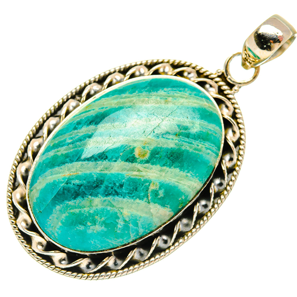 Amazonite Pendants handcrafted by Anasilvercos - PD27510 - Photo 2