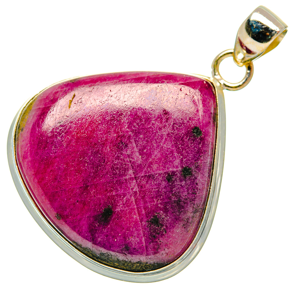 Ruby Fuchsite Pendants handcrafted by Anasilvercos - PD27512 - Photo 2