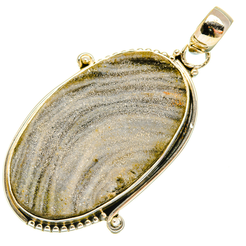 Desert Druzy Pendants handcrafted by Anasilvercos - PD27515 - Photo 2
