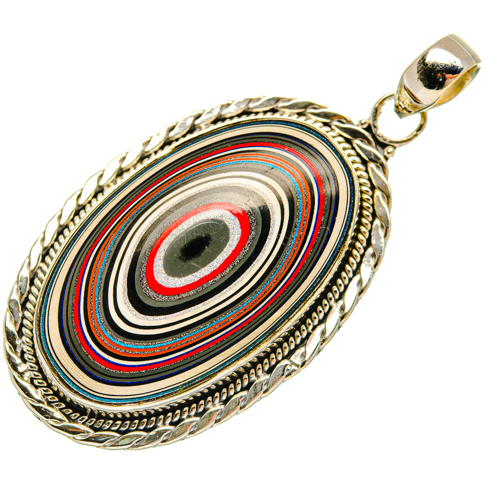 Fordite Pendants handcrafted by Anasilvercos - PD27545 - Photo 2