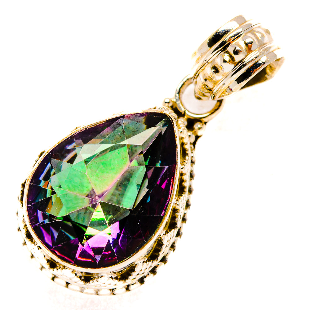 Mystic Topaz Pendants handcrafted by Anasilvercos - PD27548 - Photo 2