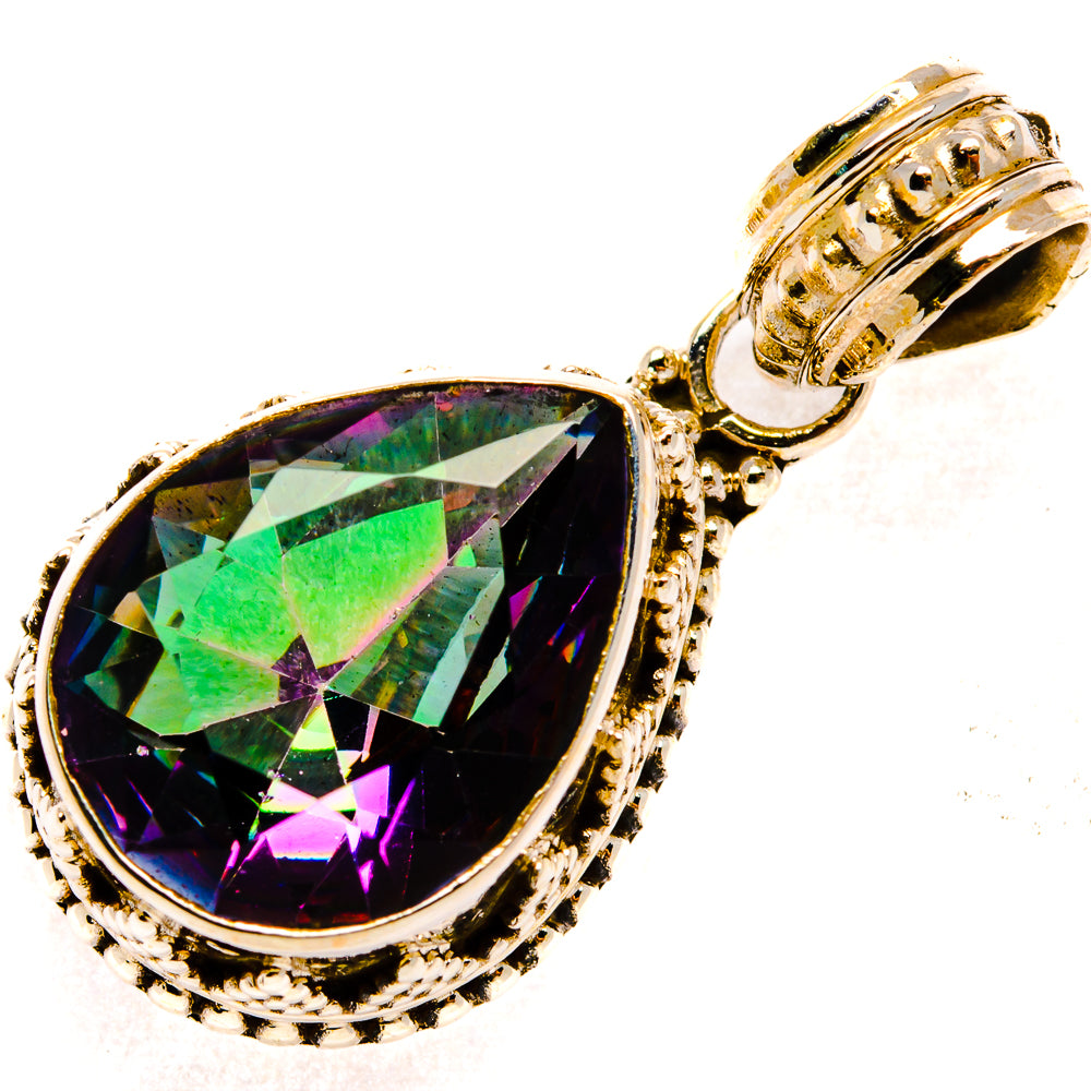 Mystic Topaz Pendants handcrafted by Anasilvercos - PD27551 - Photo 2