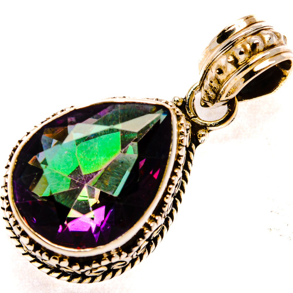 Mystic Topaz Pendants handcrafted by Anasilvercos - PD27553 - Photo 2