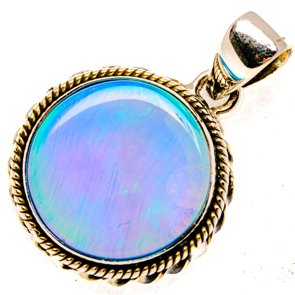 Aura Opal Pendants handcrafted by Anasilvercos - PD27566 - Photo 2