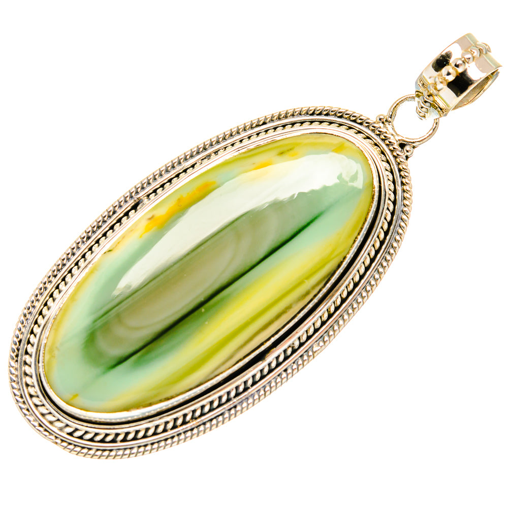 Polychrome Jasper Pendants handcrafted by Anasilvercos - PD27569 - Photo 2