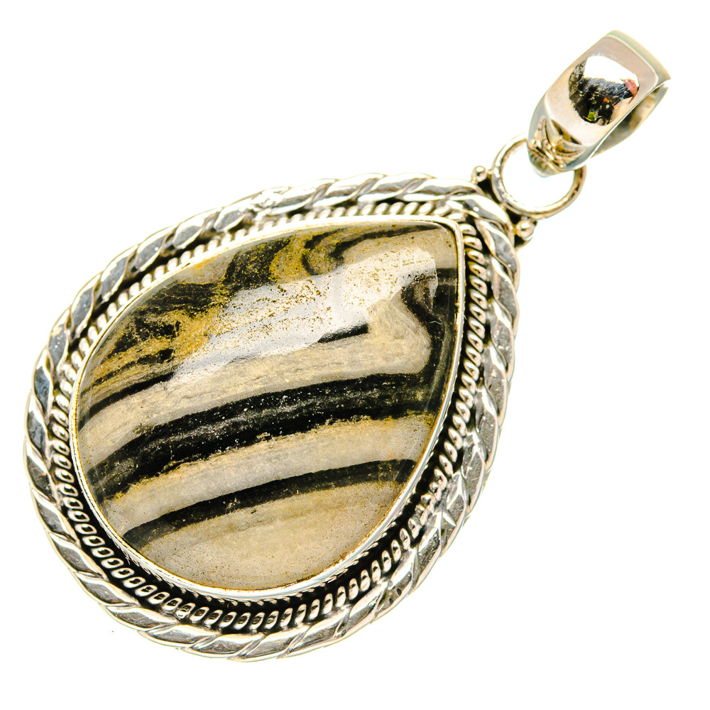 Pinolith Jasper Pendants handcrafted by Anasilvercos - PD27604 - Photo 2