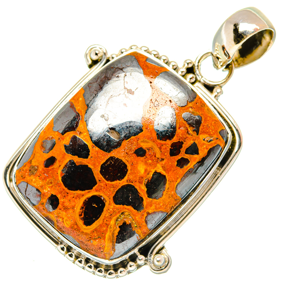 Bauxite Pendants handcrafted by Anasilvercos - PD27617 - Photo 2