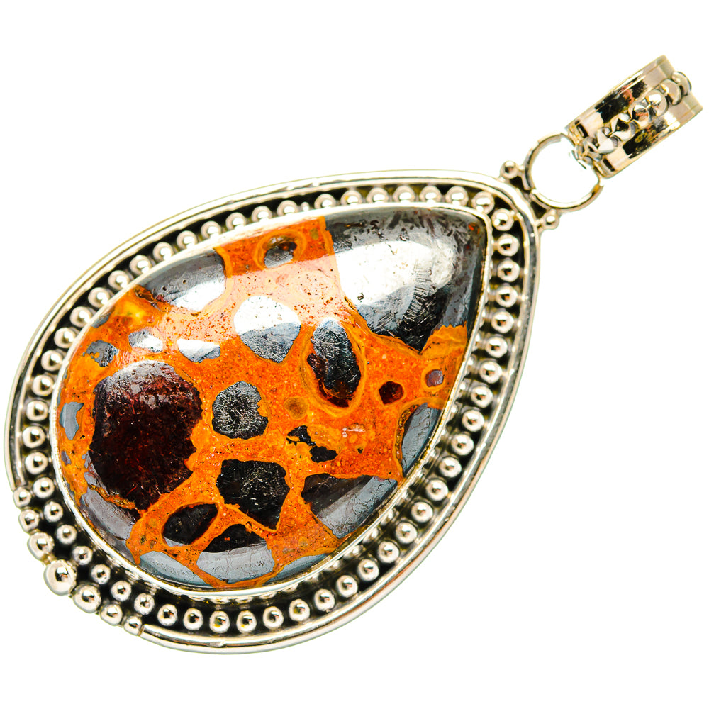 Bauxite Pendants handcrafted by Anasilvercos - PD27627 - Photo 2