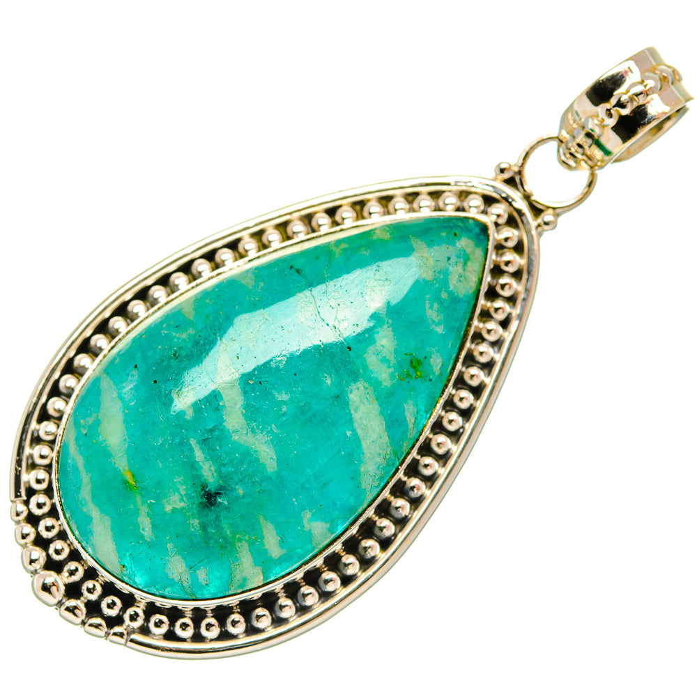 Amazonite Pendants handcrafted by Anasilvercos - PD27629 - Photo 2