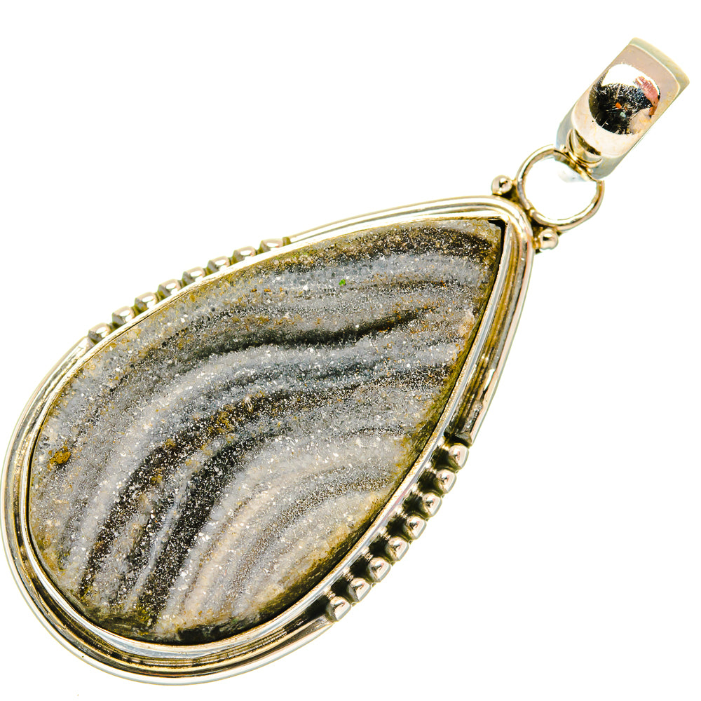 Desert Druzy Pendants handcrafted by Anasilvercos - PD27652 - Photo 2