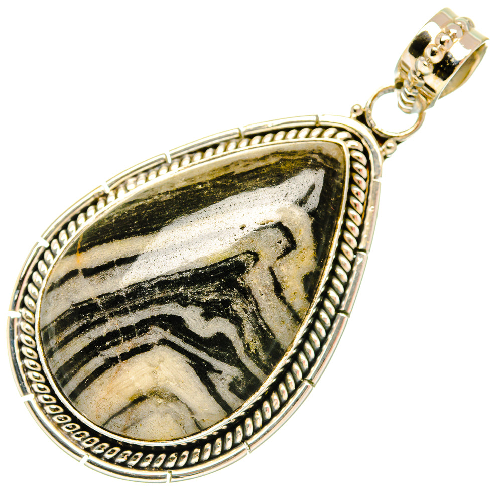 Pinolith Jasper Pendants handcrafted by Anasilvercos - PD27664 - Photo 2