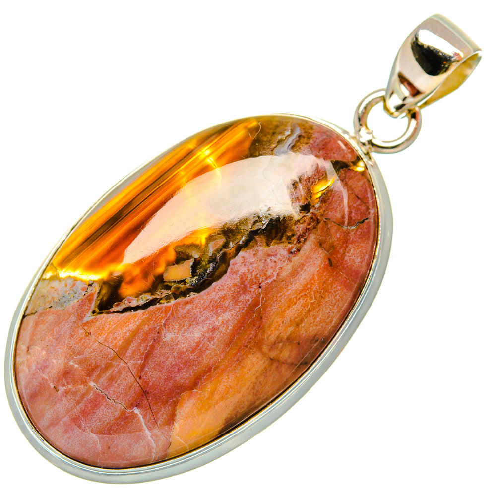 Butterfly Jasper Pendants handcrafted by Anasilvercos - PD27671 - Photo 2
