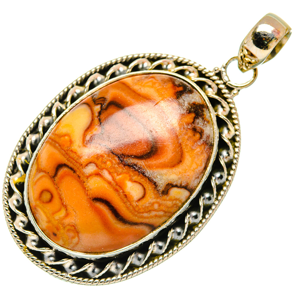 Mookaite Pendants handcrafted by Anasilvercos - PD27683 - Photo 2