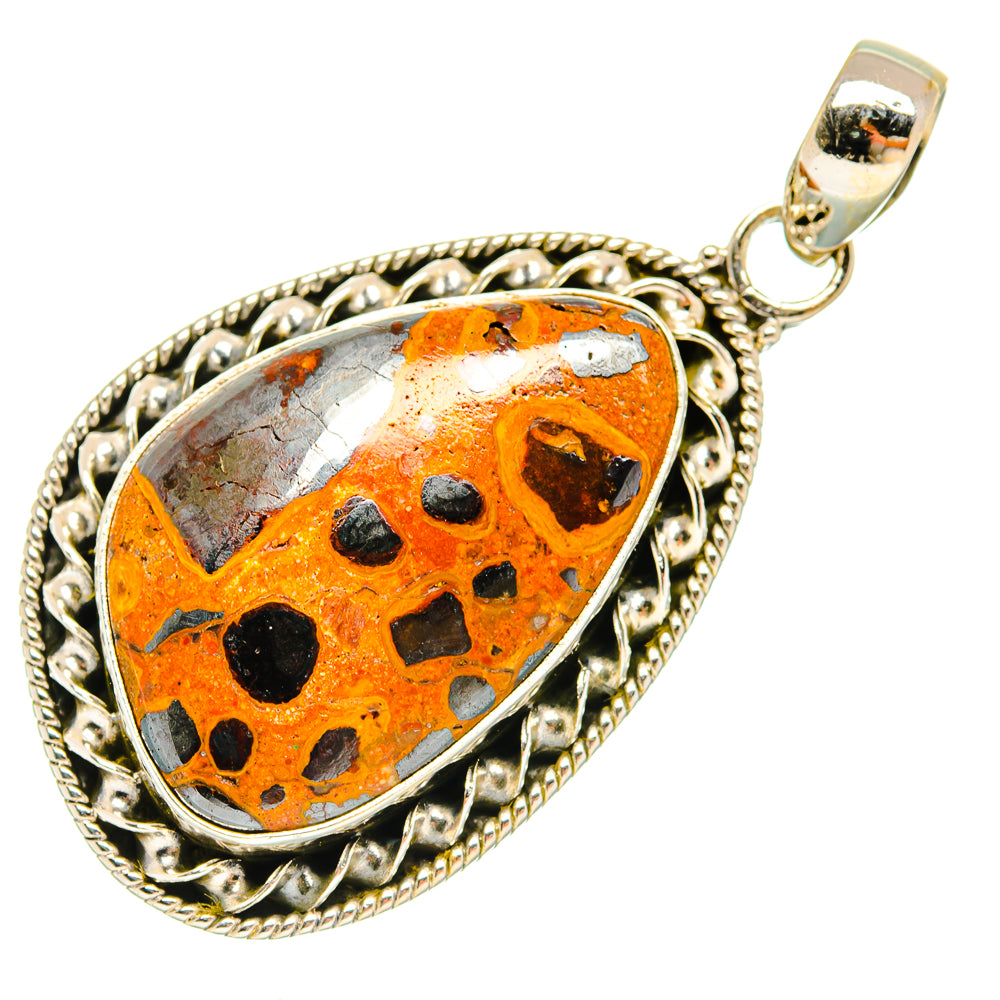 Bauxite Pendants handcrafted by Anasilvercos - PD27687 - Photo 2