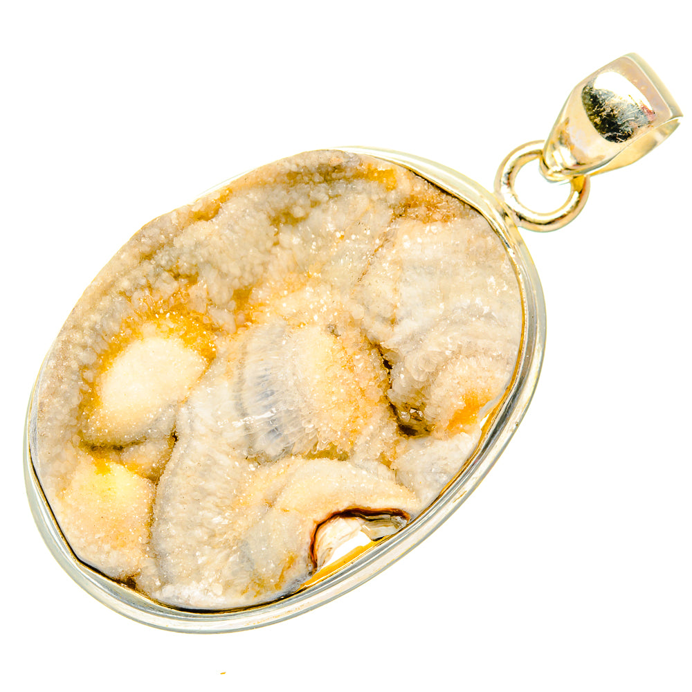 Desert Druzy Pendants handcrafted by Anasilvercos - PD27688 - Photo 2