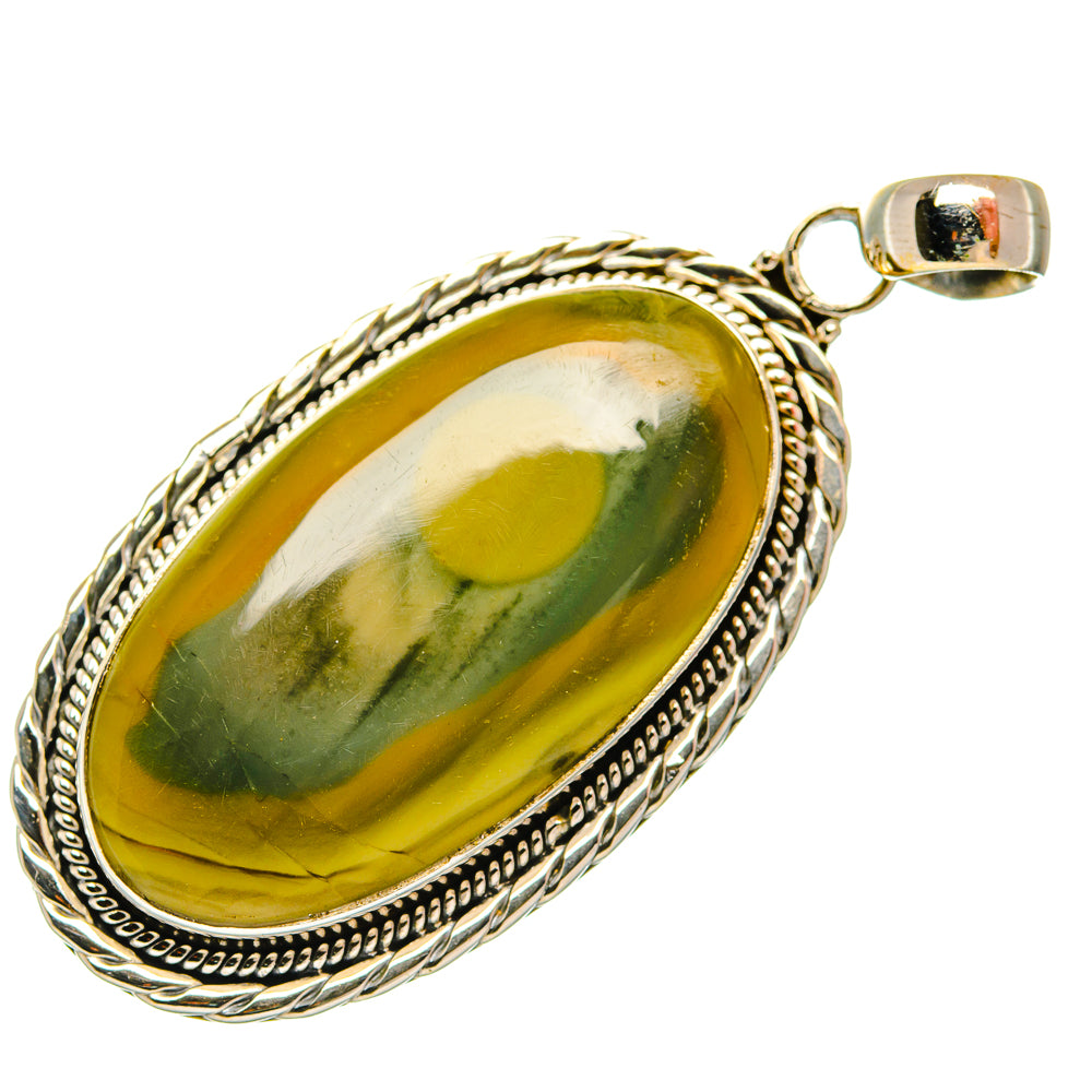 Polychrome Jasper Pendants handcrafted by Anasilvercos - PD27700 - Photo 2