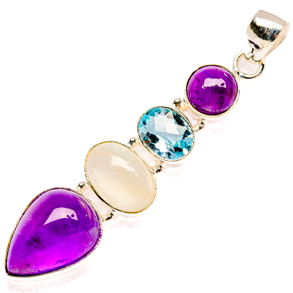 Amethyst Pendants handcrafted by Anasilvercos - PD27735 - Photo 2