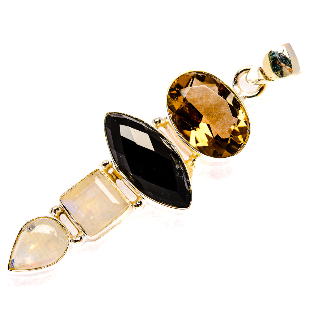 Black Onyx Pendants handcrafted by Anasilvercos - PD27745 - Photo 2