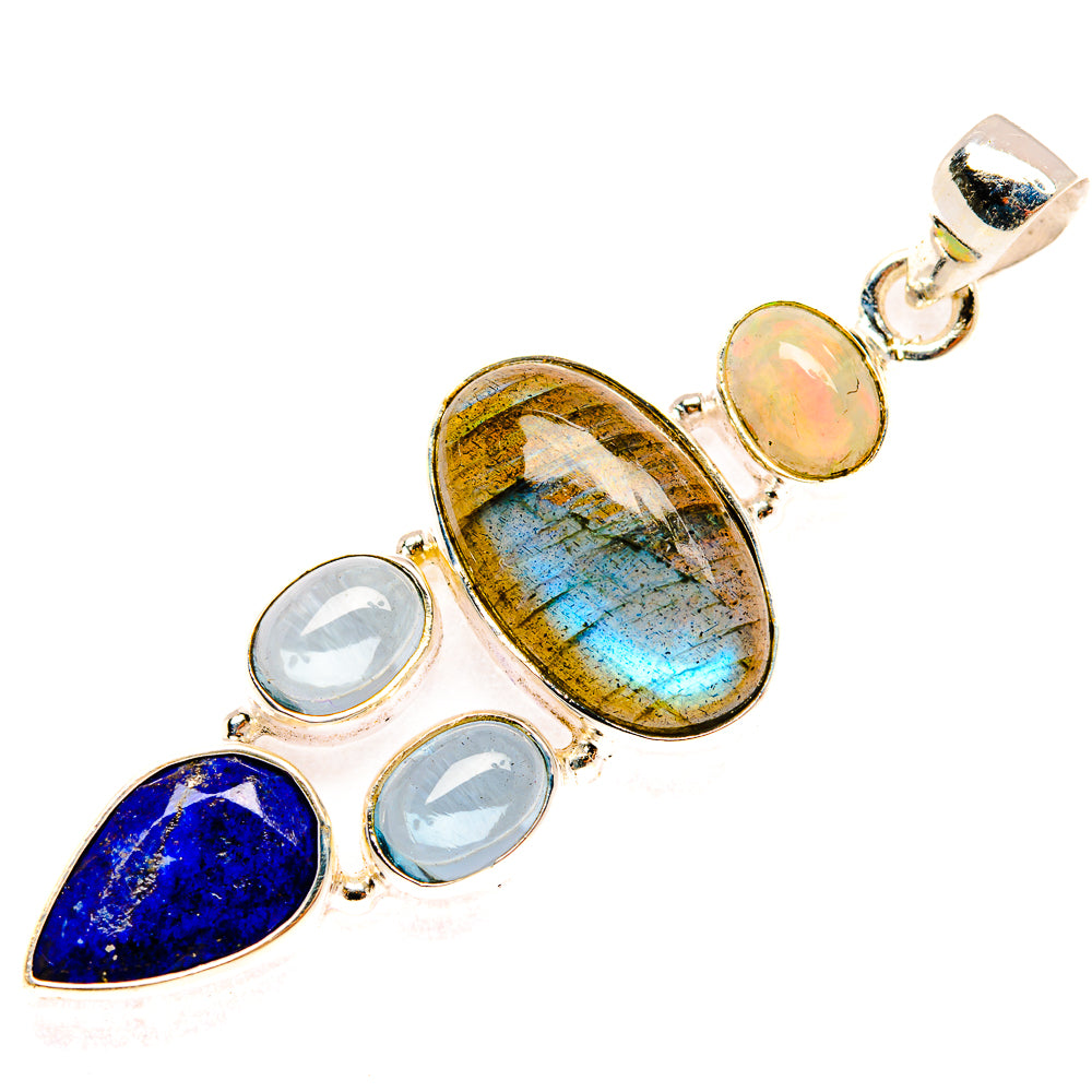 Labradorite Pendants handcrafted by Anasilvercos - PD27757 - Photo 2