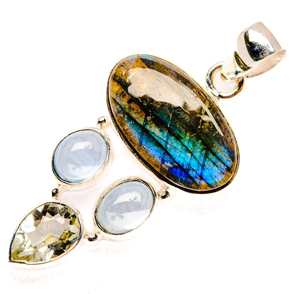 Labradorite Pendants handcrafted by Anasilvercos - PD27761 - Photo 2