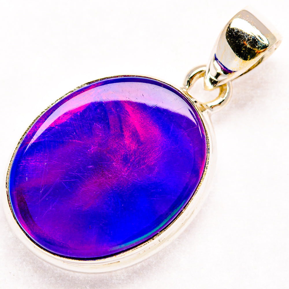 Aura Opal Pendants handcrafted by Anasilvercos - PD27765 - Photo 2