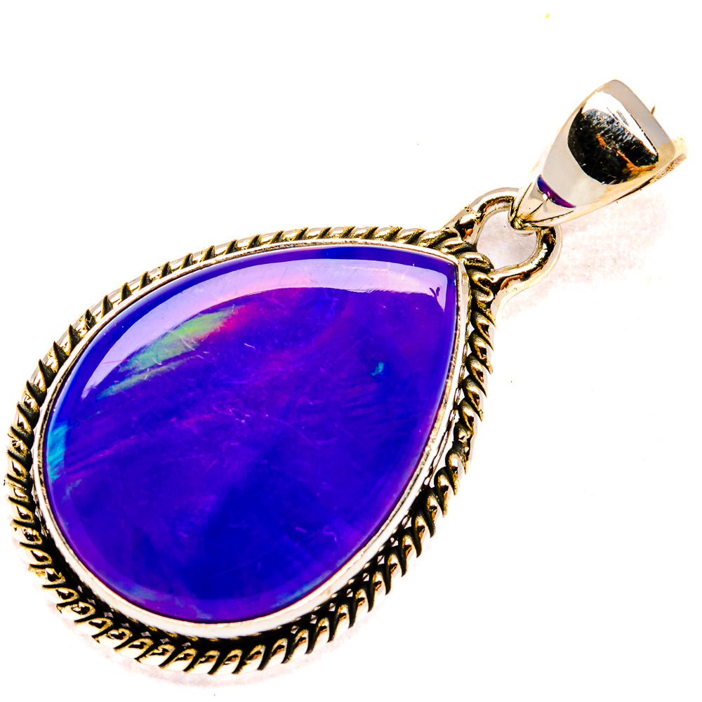 Aura Opal Pendants handcrafted by Anasilvercos - PD27771 - Photo 2