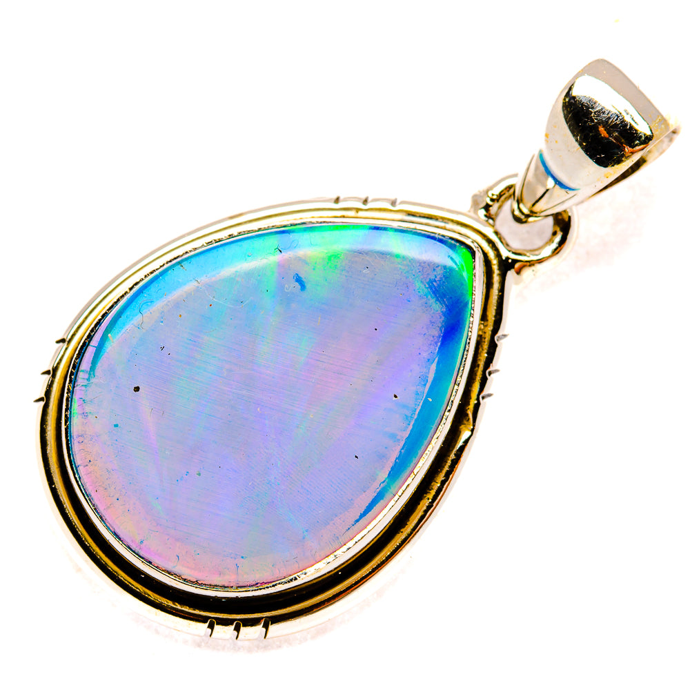 Aura Opal Pendants handcrafted by Anasilvercos - PD27775 - Photo 2