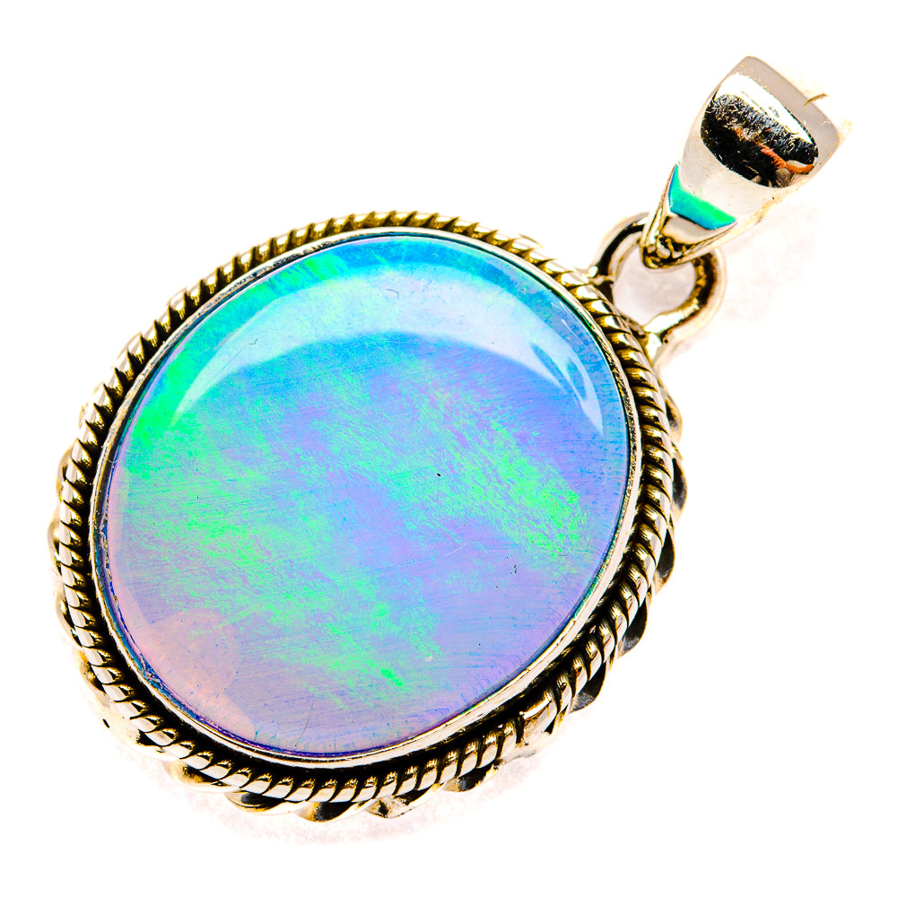 Aura Opal Pendants handcrafted by Anasilvercos - PD27777 - Photo 2