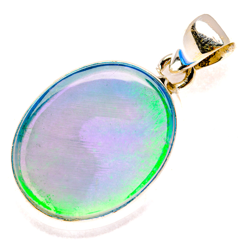 Aura Opal Pendants handcrafted by Anasilvercos - PD27780 - Photo 2