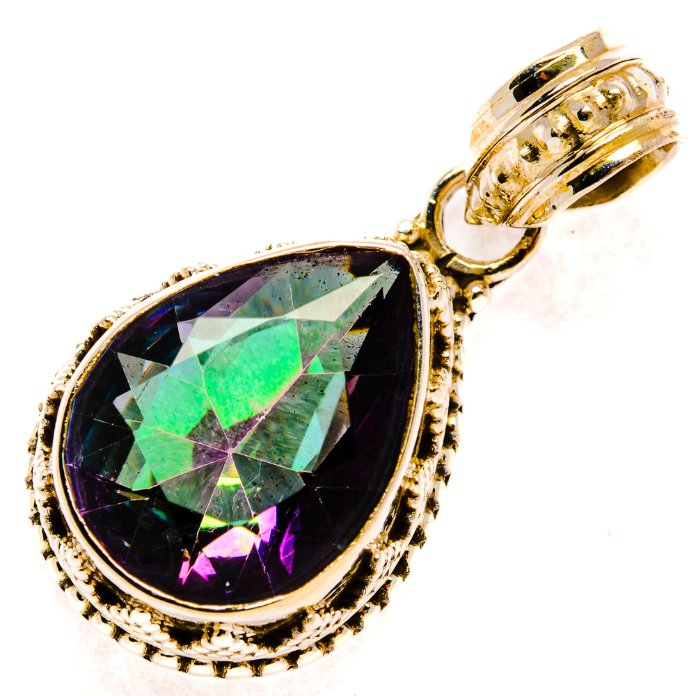 Mystic Topaz Pendants handcrafted by Anasilvercos - PD27791 - Photo 2