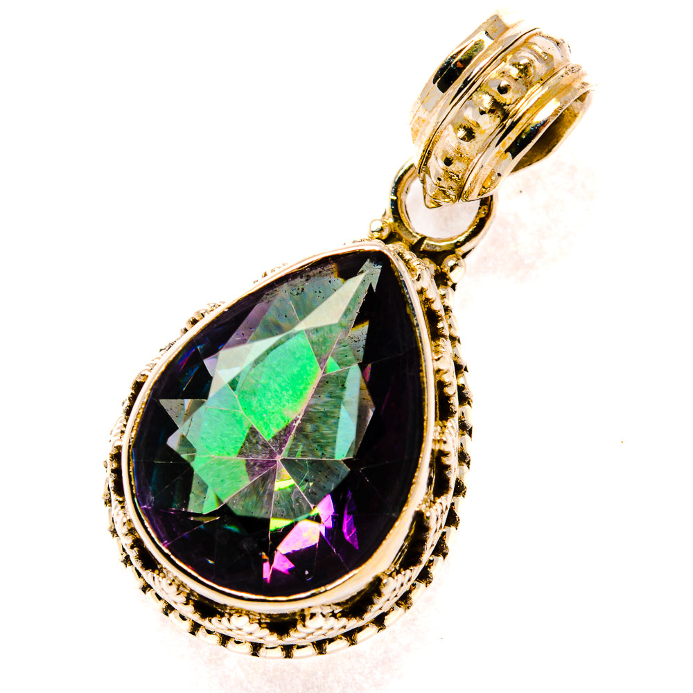 Mystic Topaz Pendants handcrafted by Anasilvercos - PD27792 - Photo 2