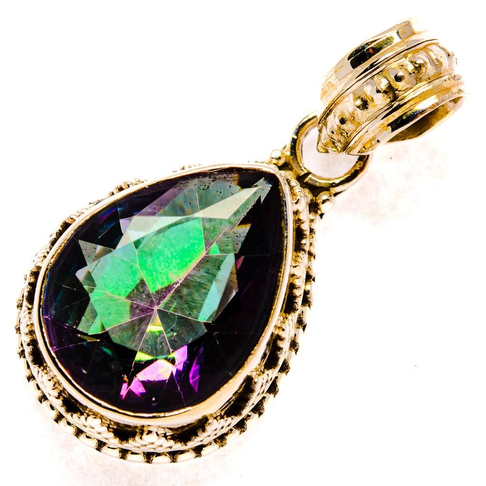 Mystic Topaz Pendants handcrafted by Anasilvercos - PD27793 - Photo 2