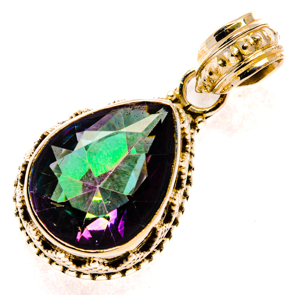 Mystic Topaz Pendants handcrafted by Anasilvercos - PD27794 - Photo 2