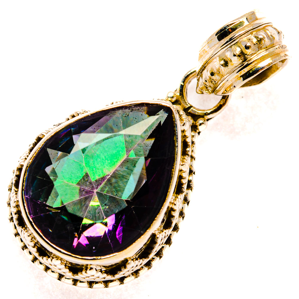 Mystic Topaz Pendants handcrafted by Anasilvercos - PD27798 - Photo 2