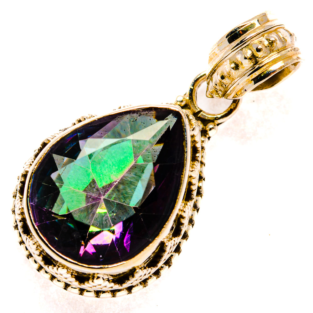 Mystic Topaz Pendants handcrafted by Anasilvercos - PD27799 - Photo 2