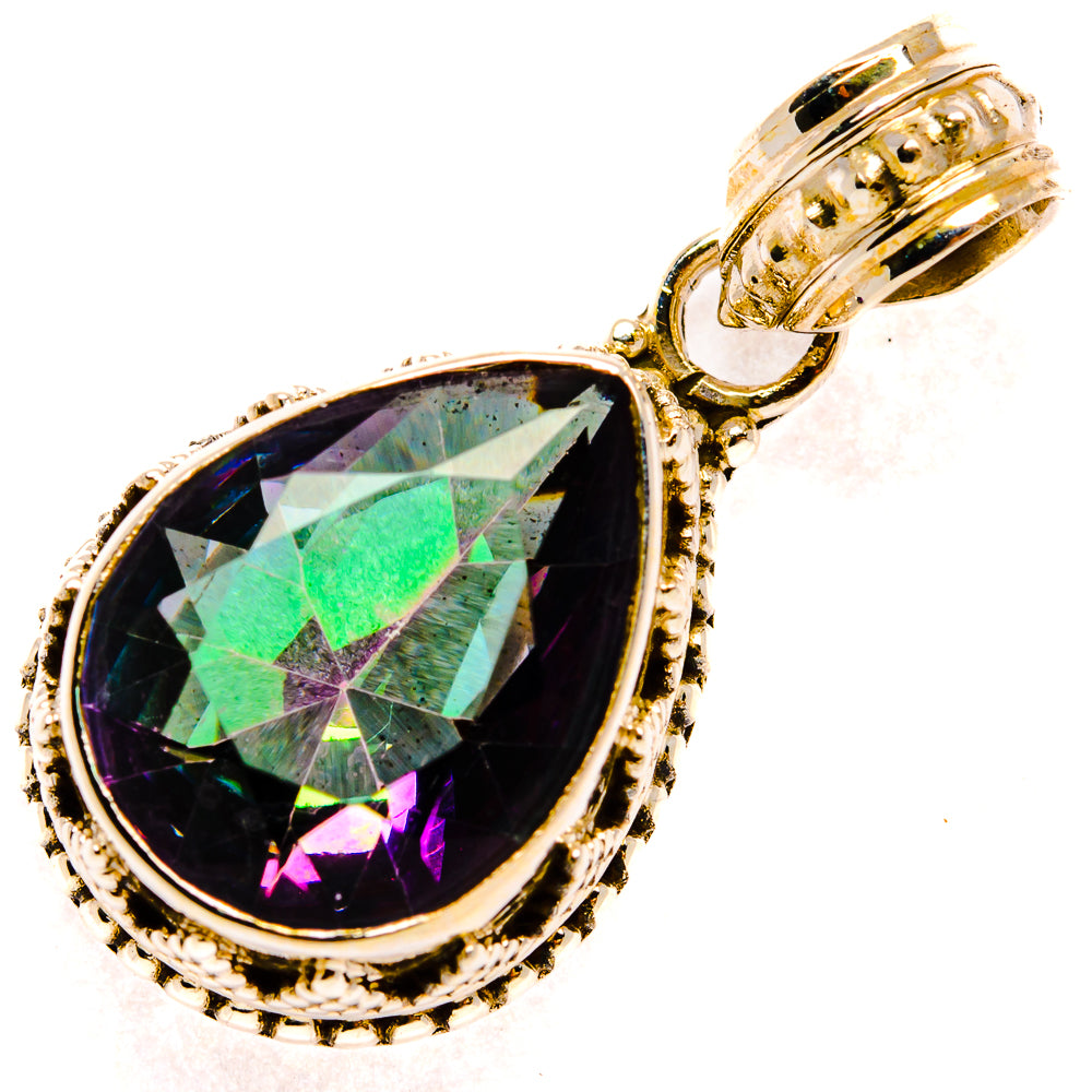 Mystic Topaz Pendants handcrafted by Anasilvercos - PD27801 - Photo 2