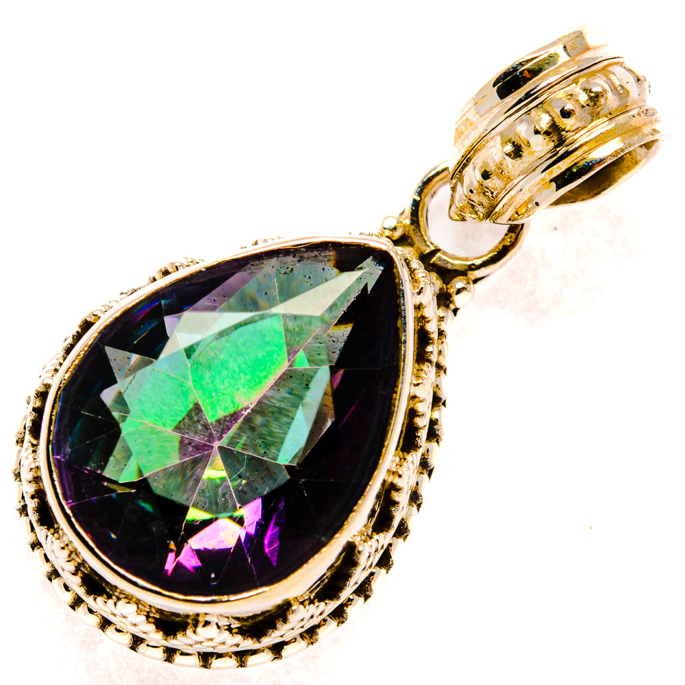 Mystic Topaz Pendants handcrafted by Anasilvercos - PD27802 - Photo 2