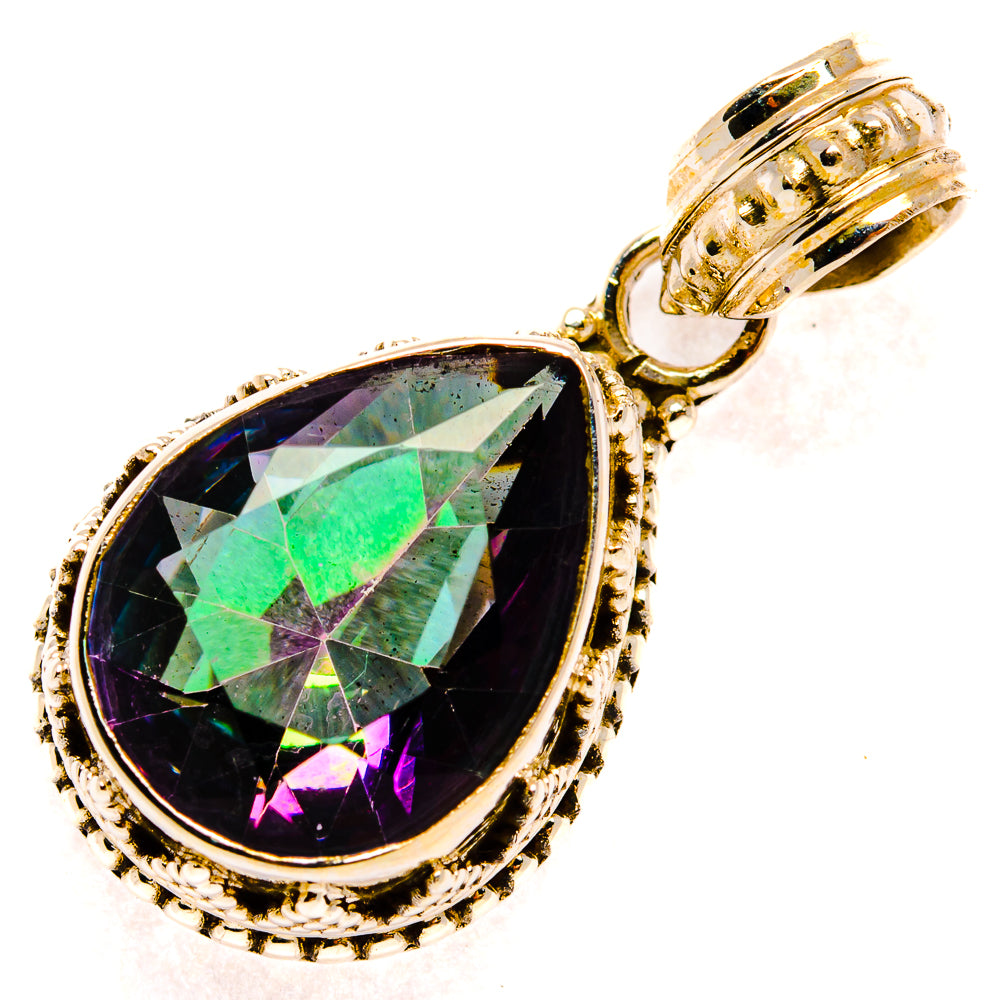 Mystic Topaz Pendants handcrafted by Anasilvercos - PD27805 - Photo 2